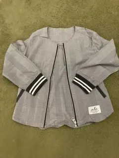 チェック柄 ジャケット 120