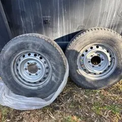 24年195/75R15 タイヤホイールセット 6穴 - メルカリ