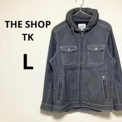 ザショップTK メンズ ジャケット フード カジュアル シンプル グレー ⭐︎