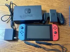 【ジャンク品】Nintendo Switch 本体　ドック、充電器付き