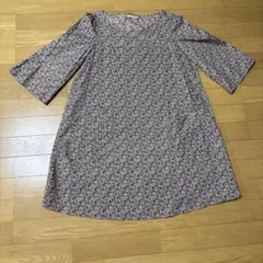 リバティADIEU TRISTESSE チュニック 7分袖美品Fサイズ