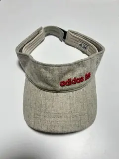 adidas グレー バイザー ゴルフ サンバイザー