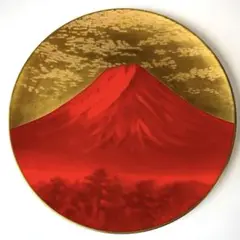 【未使用品】ノリタケ　扇型陶額　赤富士 富士山 扇型陶額 赤富士 | ノリタケ食器公式オンラインショップ