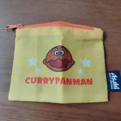 カレーパンマン　ポーチ　メッシュ　黄色のサムネイル