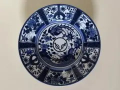 有田焼 源右衛門窯 染付 芙蓉手VOC見込 皿 木箱付のサムネイル