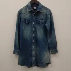 (433) FREAK'S STORE デニムシャツ チュニック