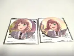 バンドリ Afterglow 夕景の一頁 缶バッジ 上原ひまり 2点セット