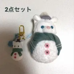 シークレットオブスノーウィーデイ　雪だるま　ぬいぐるみチャーム　ジェラトーニ