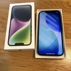 Apple iPhone 14 ミッドナイト 本体 箱付き