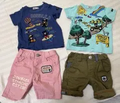 DOUBLE.B Tシャツ、ハーフパンツセット