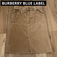 BURBERRY BLUE LABEL コーデュロイ タイトスカート 36のサムネイル