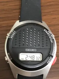 【未使用】SEIKO 音声デジタルウォッチ　ブラックのサムネイル