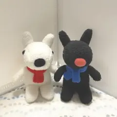 リサとガスパール ぬいぐるみマスコット 2点セット