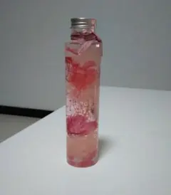 ハーバリウム プリザーブドフラワー ピンク系 ボトルアレンジ - メルカリ