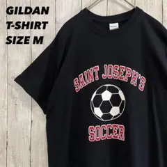 アメリカ古着GILDAN カレッジプリントTシャツ　サイズM ユニセックス男女