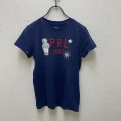Polo by Ralph Laurenテディベア刺繍 Tシャツ ネイビー