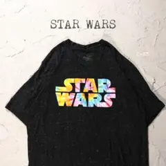 STAR WARS Tシャツ タイダイ ロゴ
