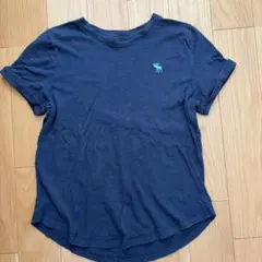 abercrombie kids Tシャツ 13/14 ネイビー