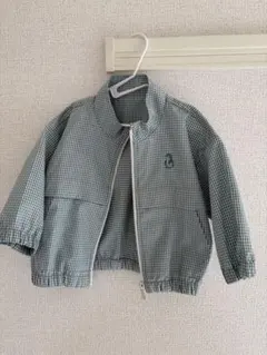kony グリーンチェック ジャケット 12〜24ヶ月