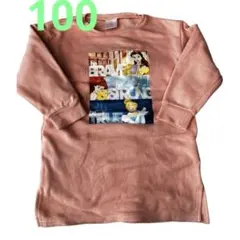 ディズニープリンセス トレーナーワンピース100