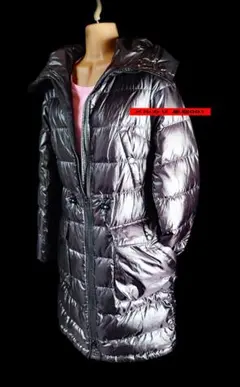 美品 Merveilleux Vente 黒 コンパクト ダウンコート M 軽量