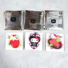 イオン　オリジナルジモトデザイン　ハローキティ　ラバーマスコット　3個