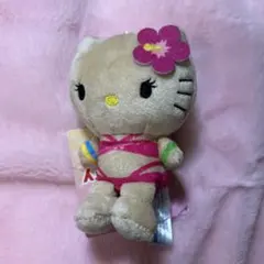 ハローキティ　マスコット　XOXO　ギャル　サンリオ　日焼け　キティ