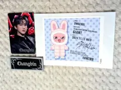 StrayKids チャンビン doninATE アプグレ トレカ ワッペン他