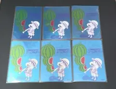 ワンピース カードゲーム スリーブ ルフィ スイカ 3枚セット夏コミ