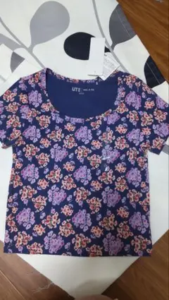 UNIQLO　PAUL&JOE　コラボ　ショート丈Tシャツ　新品未使用タグ付き