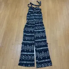 幾何学模様オールインワン ブラック・ホワイト