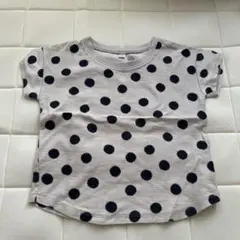 ドット柄 半袖Tシャツ 100cmのサムネイル