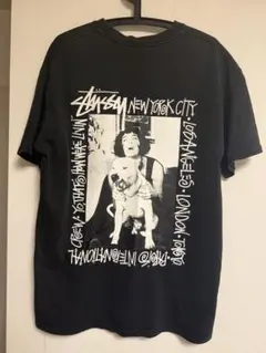 な*べ様 Stüssy ブラック Tシャツ グラフィック