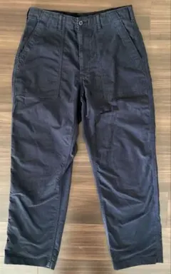 UNIQLO コットンパンツ　ブラック　メンズS