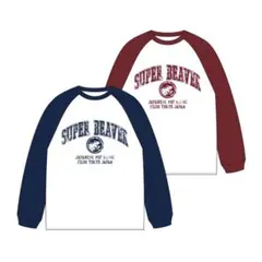 SUPER BEAVER カレッジラグランロンT Mサイズのサムネイル