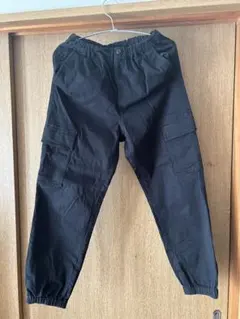 ユニクロ 160 キッズ カーゴパンツ ブラック