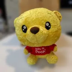 プーさんディズニーぬいぐるみくまbaby Pooh 高さ17cm