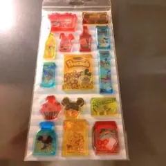 ディズニー　ボンボンドロップシール　シール帳