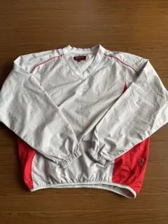 ZETT 野球 Vネック ウィンドブレーカー シャカシャカ　Sサイズのサムネイル
