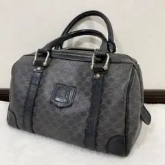 セリーヌ　ミニボストン　ハンドバッグ　黒マカダム　トリオンフ　ブラックのサムネイル