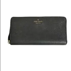 kate spade NEW YORK 長財布 ブラック ラメのサムネイル