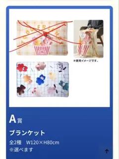 mojojojo一番くじブランケット　 W120×H80cm