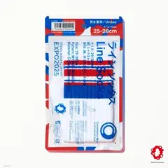 大阪・関西万博公式 ファミマ ラインソックス コンビニエンスウェア 1足