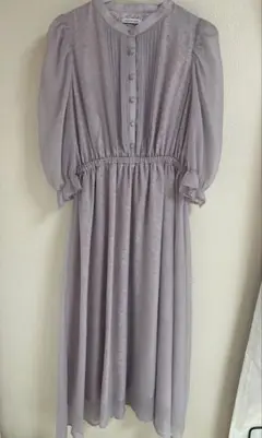 OLIVE des OLIVE ピンタックワンピース ラベンダー