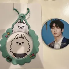 TXT 缶バッジ スビン ＋ プルバトゥカバーキーリング ヨンモン セット販売