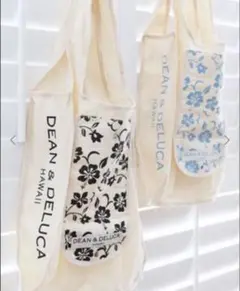 【新品未使用】ハワイ限定　DEAN & DELUCA エコバッグ　ブラック