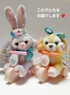 ステラルー クッキーアン ファインドユアビューティフルブルー ぬいぐるみチャームのサムネイル