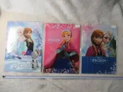 アナと雪の女王 クリアファイル 3枚セット