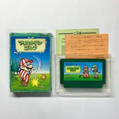 マリオオープンゴルフ　ファミコン　外箱あり　ソフト　任天堂　ゲーム　昭和レトロ