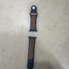 300円スタートApple Watch 純正ブルーフレームNIKEスポーツバンド